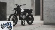 Vagabund V13: Off-road custom bike based on Dominator