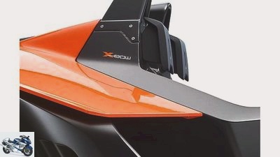 Comparison between KTM 1190 RC8 and KTM X-Bow