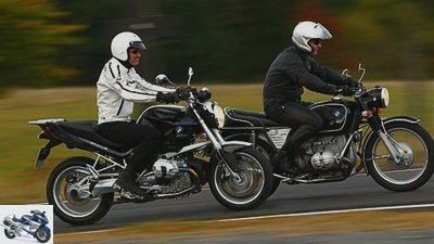 Comparison: BMW R 75-5 and R 1200 R Classic - motorcycle myths