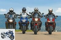 Comparison of cheap all-rounders from Honda, Suzuki and Yamaha