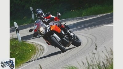 Ducati Panigale, Ducati Multistrada, KTM RC8, KTM 1190 Adventure in the test