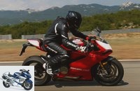 Ducati Panigale R in an individual test