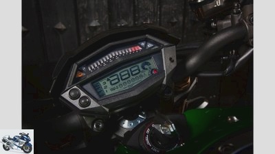 Kawasaki Z 1000 in the driving report