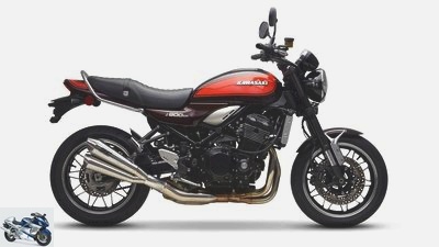 Kawasaki Z 900 RS Classic Edition - extremely retro version for Italy