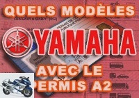 Motorcycle license - 10 Yamaha models for A2 license holders - Used YAMAHA