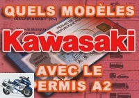 Motorcycle license - 10 Kawasaki motorcycles for A2 license holders - KAWASAKI Occasions