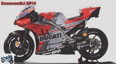 Drivers and teams - The new Ducati Desmosedici GP19 changes its look for better aerodynamics - Used DUCATI