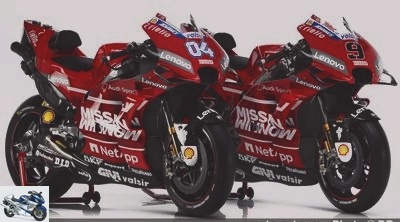 Drivers and teams - The new Ducati Desmosedici GP19 changes its look for better aerodynamics - Used DUCATI