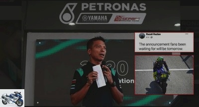 Drivers and teams - Rossi at Yamaha Petronas-SRT in 2021: end of the suspense on Monday? - Used YAMAHA