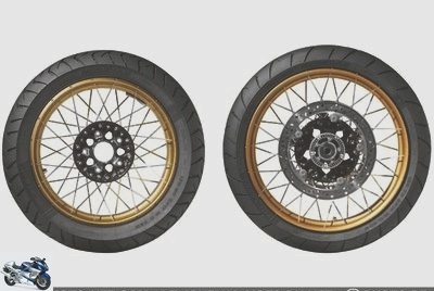 Tires - New Dunlop Trailmax Meridian Motorcycle Tire -