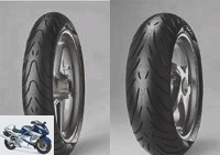 Tires - New Pirelli Angel ST motorcycle tire with two-face tread -