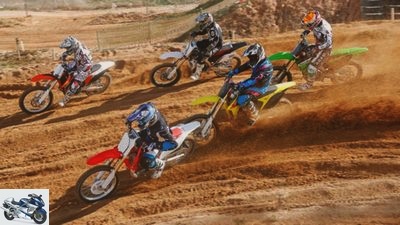 Comparison test: 250cc motocross