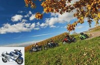 Comparison test: 34 hp motorcycles