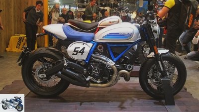 Ducati Scrambler Cafe Racer, Desert Sled and Full Throttle