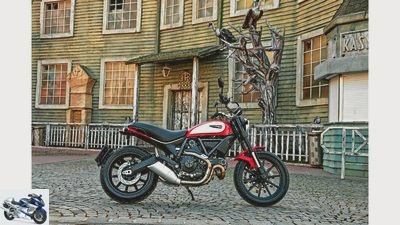 Ducati Scrambler Icon in the PS performance test