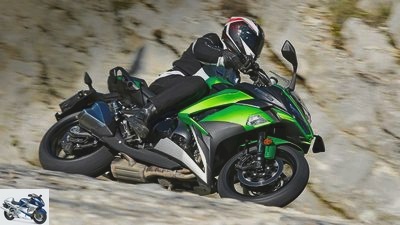 Kawasaki Z 1000 SX in the driving report