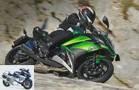 Kawasaki Z 1000 SX in the driving report