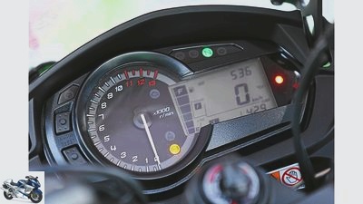 Kawasaki Z 1000 SX in the PS driving report