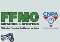 Practical - Interfile motorcycle scooter circulation: advice from the FFMC and CNPA -