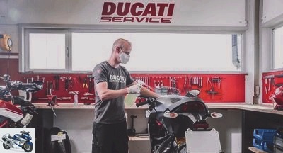 Practice - The Ducati network's strategy in the face of the coronavirus - Ducati dealers attacking deconfinement