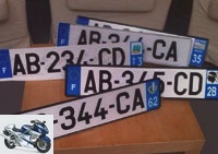 Practical - New license plates in 2009 -