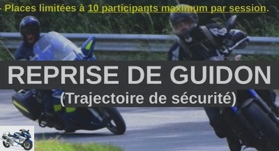 Practice - Take the bike back with the help of the gendarmerie bikers -