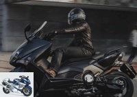 Practical - Scooter prices: Yamaha '' tracks '' the price of the Tmax 530 - Used YAMAHA