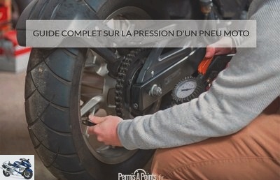 Motorcycle tire pressure: the complete guide