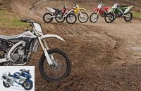 Comparison test: 450 cc motocross