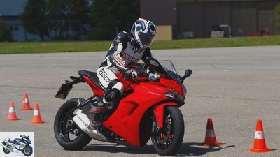 Ducati SuperSport in the top test