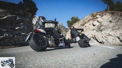 Ducati XDiavel S and Harley-Davidson Breakout 114 in comparison test