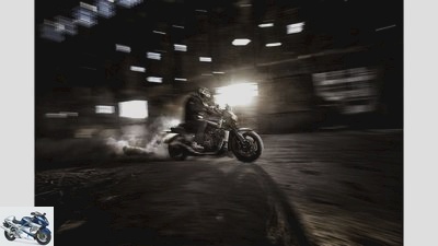Ducati XDiavel S, Harley-Davidson V-Rod Muscle and Yamaha Vmax in comparison test