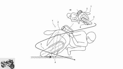 Kawasaki patent: tilt technology instead of handlebars