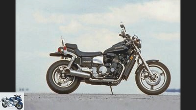 Kawasaki ZL 1000 and Yamaha Vmax