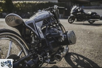 Motorcycle preparations - BMW unveils a new Boxer twin engine on a prepared motorcycle - Used BMW