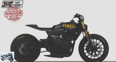 Motorcycle preparations - The XSR700 Disruptive named best motorcycle preparation drawing at the Yard Built 2020 competition - Used YAMAHA