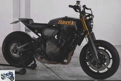Motorcycle preparations - [Video] Four completely redesigned Yamaha XSR700s take shape - Used YAMAHA