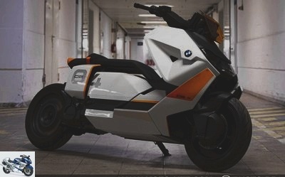 R & amp; D - CE 04 scooter, future model of an electric BMW Motorrad range - Used BMW