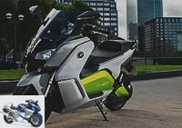 R & amp; D - Electric scooter: test the BMW C Evolution prototype - Used BMW