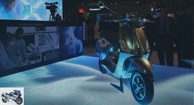 R & amp; D - Electric scooters: Piaggio plans to electrify its wasp in 2017 with the Vespa Elettrica - VESPA occasions