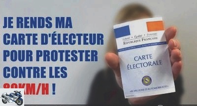 Speed ​​cameras - 40 million motorists hand in their voter card to protest against 80 km-h -