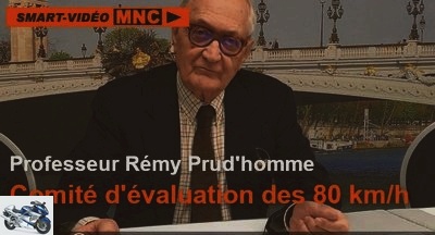Radars - Cost-benefits of 80 km-h: explanations from economist Remy Prud'homme -