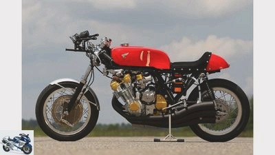 Self-made Honda CBX "RC166" from 1966
