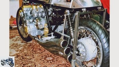 Self-made Honda CBX "RC166" from 1966