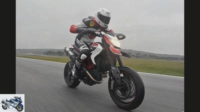 Single test: Ducati Hypermotard