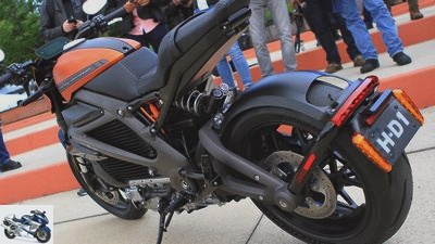 Harley-Davidson LiveWire: world record on the drag strip