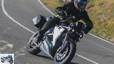 Energica Eva electric motorcycle put to the test
