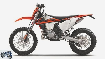 KTM 250 EXC TPI and KTM 300 EXC TPI in the driving report