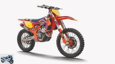 KTM 250 SX-F Troy Lee Designs: Limited crosser in a factory outfit
