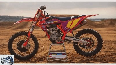 KTM 250 SX-F Troy Lee Designs: Limited crosser in a factory outfit